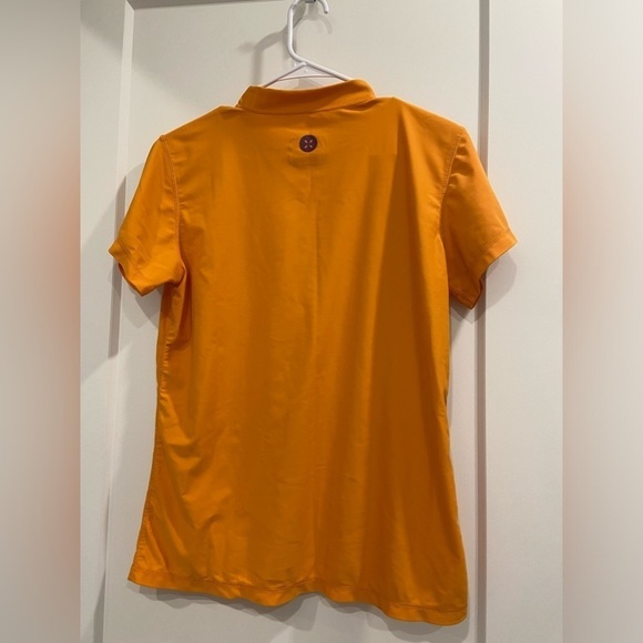 Level Six Coastal Short Sleeve Lycra Sun Shirt - Women's Size Large Orange - Picture 2 of 8